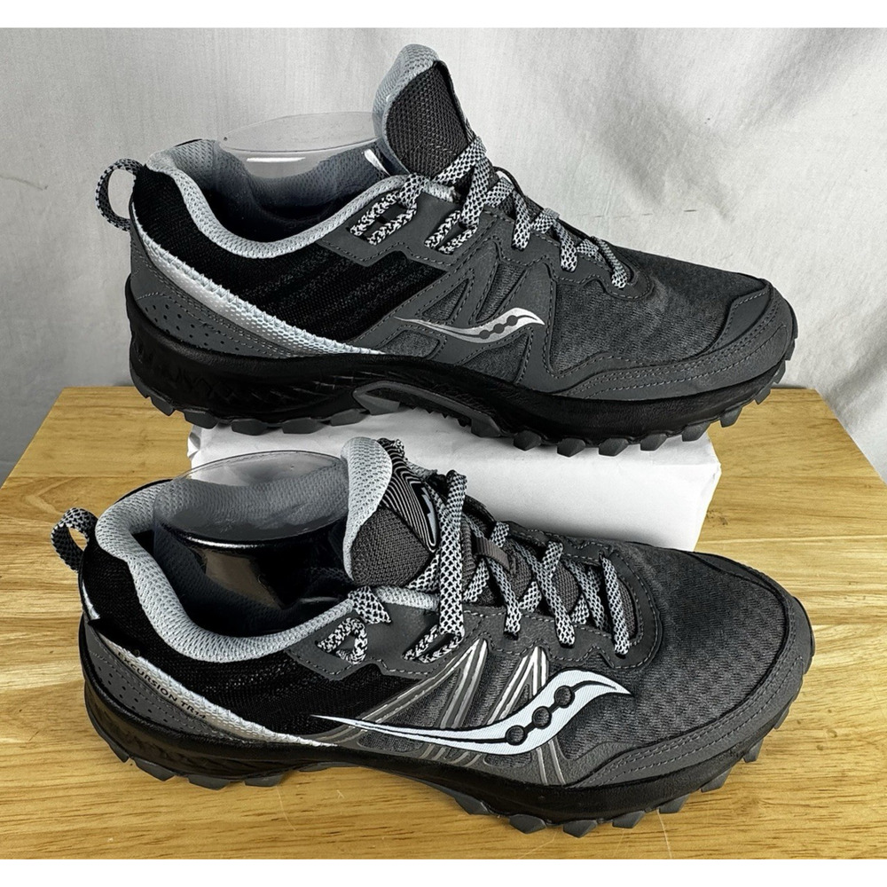 Saucony Womens Excursion TR14 S10588-2 Gray Hiking Shoes Sneakers Size 11 Trail - Picture 2 of 11